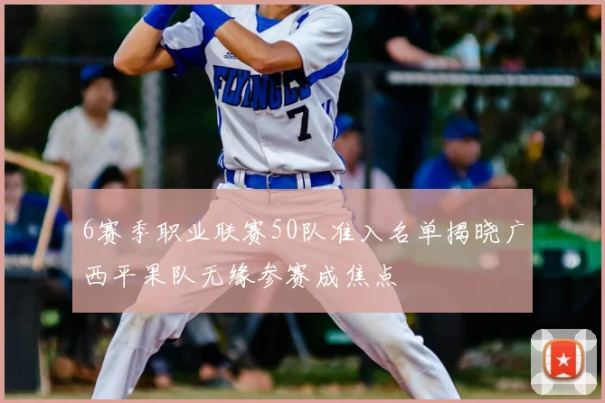 6赛季职业联赛50队准入名单揭晓广西平果队无缘参赛成焦点